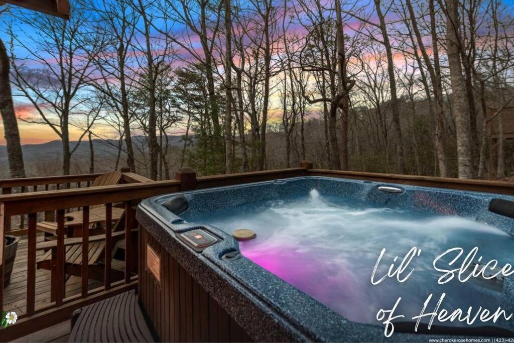 Villa Lil Slice Of Heaven - Perfect Views-Hot Tub-Wine à Blue Ridge Extérieur photo